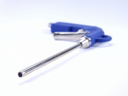 Pistolet do powietrza długi + Przewód spiralny PU (6,5x10) 5 m do kompresorów