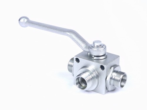 Zawór hydrauliczny trójdrożny metryczny M22x1,5